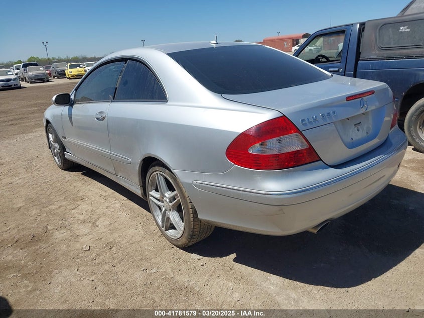 2008 MERCEDES-BENZ CLK 350 VIN: WDBTJ56H38F258699