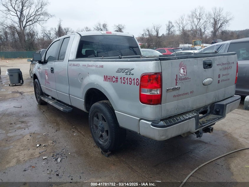2006 FORD F-150 VIN: 1FTRX14W26NB47956