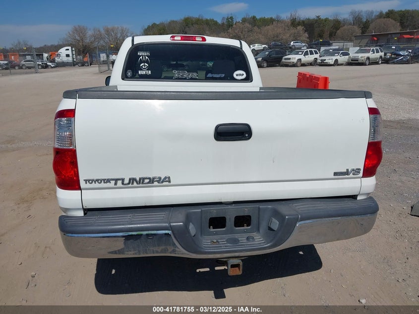 2006 TOYOTA TUNDRA VIN: 5TBET34136S543830