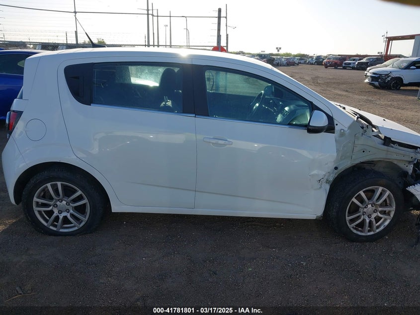 2013 CHEVROLET SONIC VIN: 1G1JC6SH2D4100982
