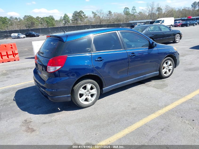 2T1KR38E24C293718 2004 TOYOTA MATRIX photo no. 4