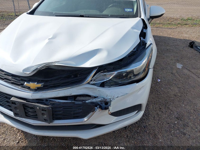 2016 CHEVROLET CRUZE VIN: 1G1BE5SMXG7325644