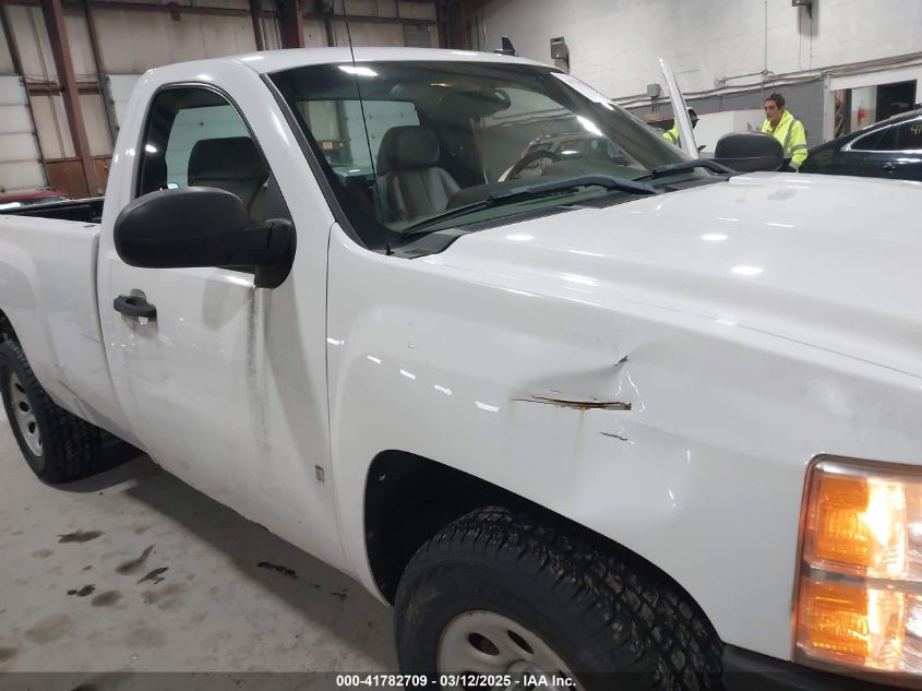 2008 Chevrolet Silverado 1500 Work Truck VIN: 1GCEK14C38Z242301 Lot: 41782709