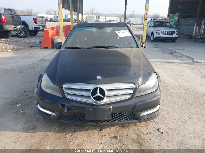 2012 MERCEDES-BENZ C VIN: WDDGF8BB0CR200540