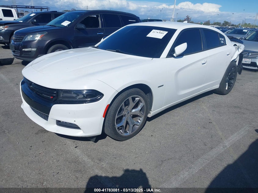 Vin: 2c3cdxct8fh825230, lot: 42274116, dodge charger r/t 20152