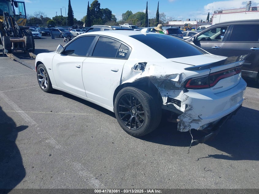 Vin: 2c3cdxct8fh825230, lot: 42274116, dodge charger r/t 20153
