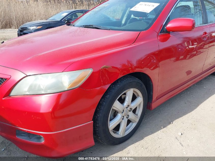 2007 Toyota Camry Se VIN: 4T1BE46K47U074014 Lot: 41783478