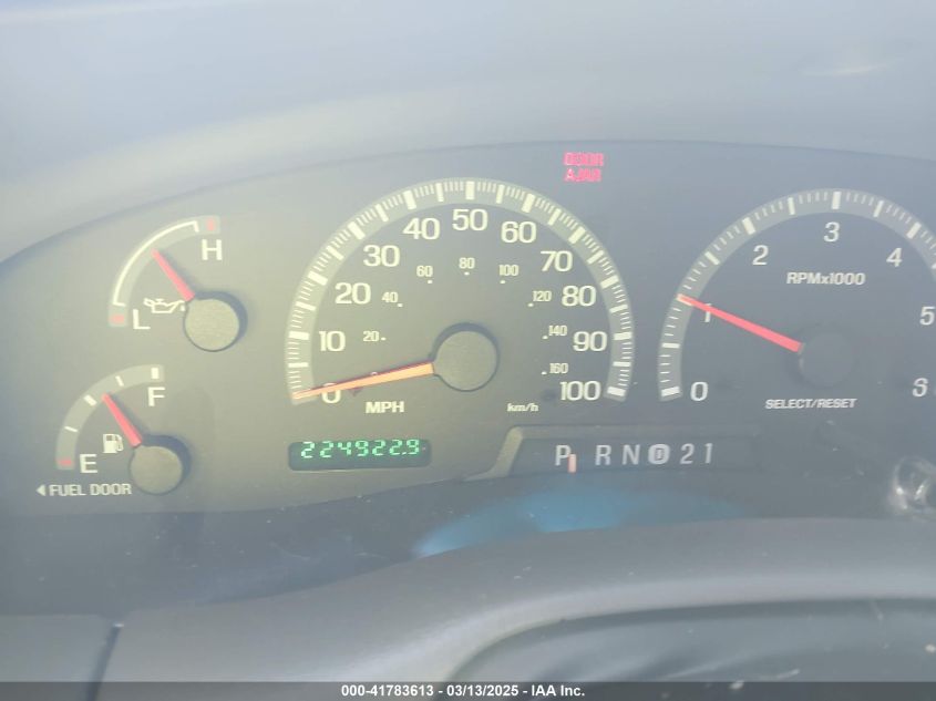 2000 Ford F-150 Lariat/Xl/Xlt VIN: 1FTRX07W2YKA58012 Lot: 41783613