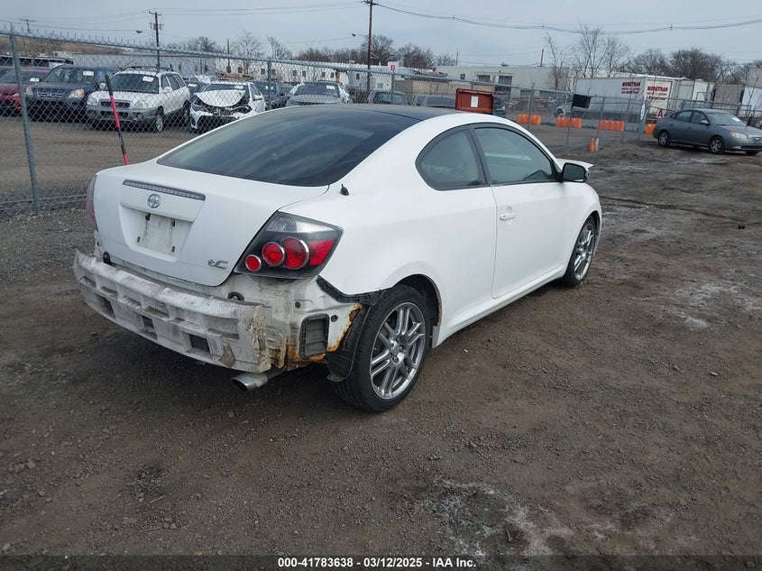 2008 TOYOTA SCION TC VIN: JTKDE167080255846