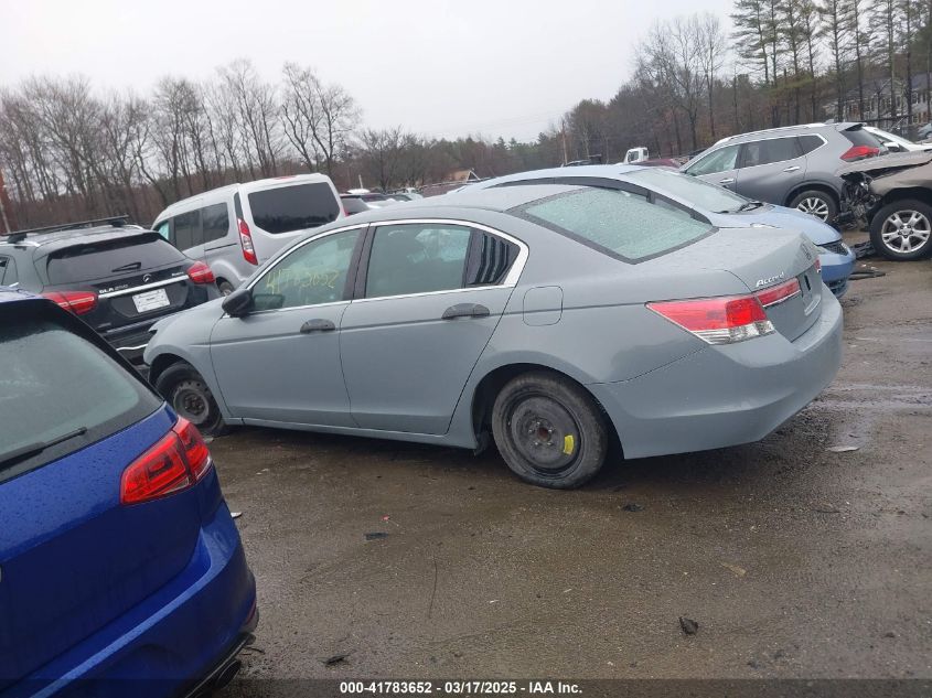 2012 Honda Accord 2.4 Lx VIN: 1HGCP2F31CA215196 Lot: 41783652