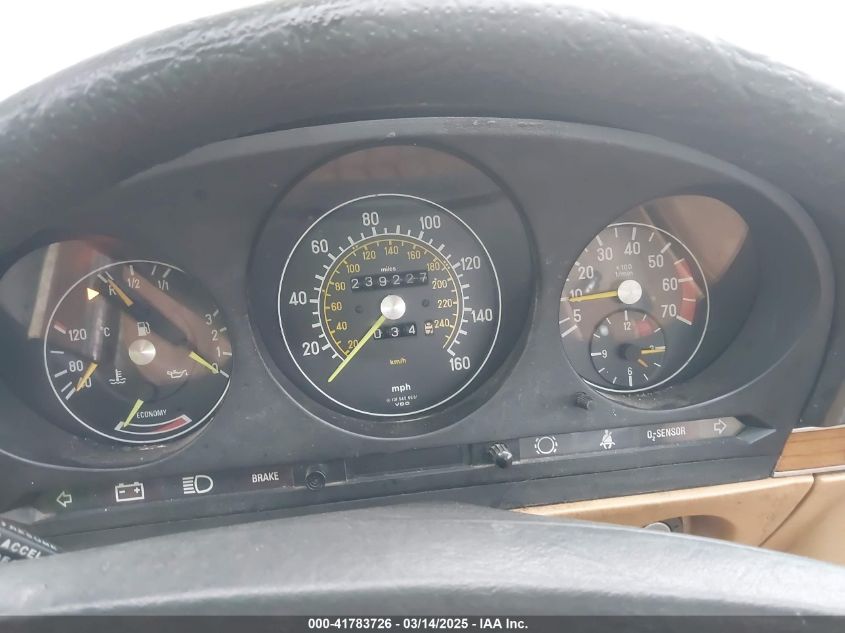 1983 Mercedes-Benz 380 Sl VIN: WDBBA45A4DB026088 Lot: 41783726