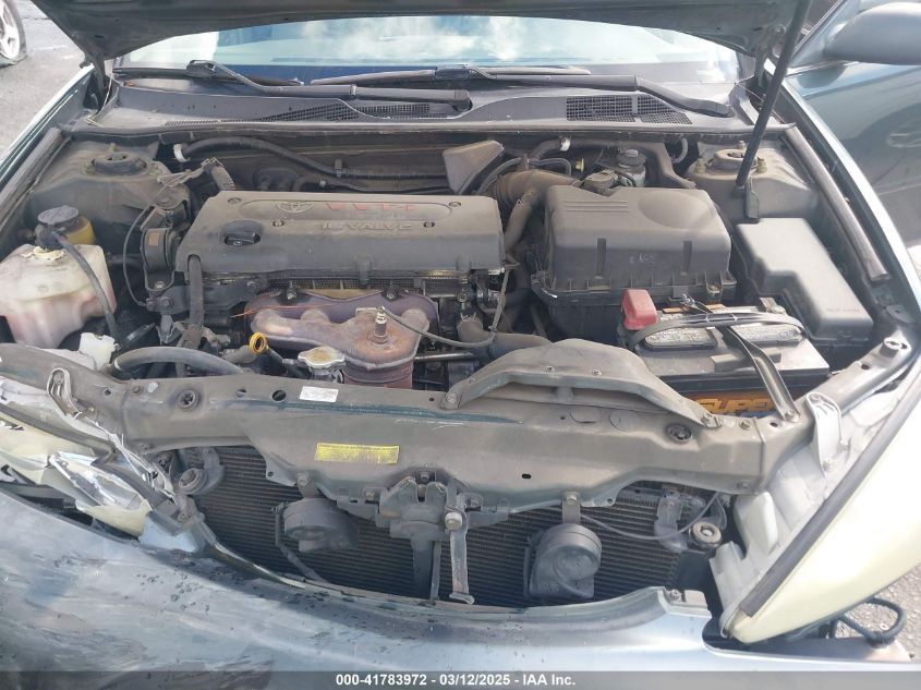 2004 Toyota Camry Le VIN: 4T1BE32K94U369296 Lot: 41783972