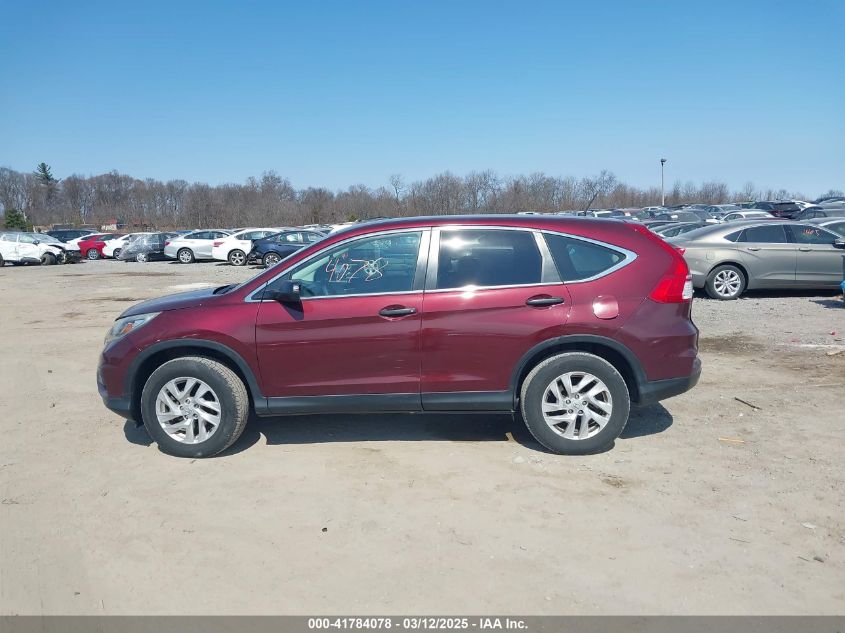 2015 Honda Cr-V Lx VIN: 5J6RM4H39FL092244 Lot: 41784078
