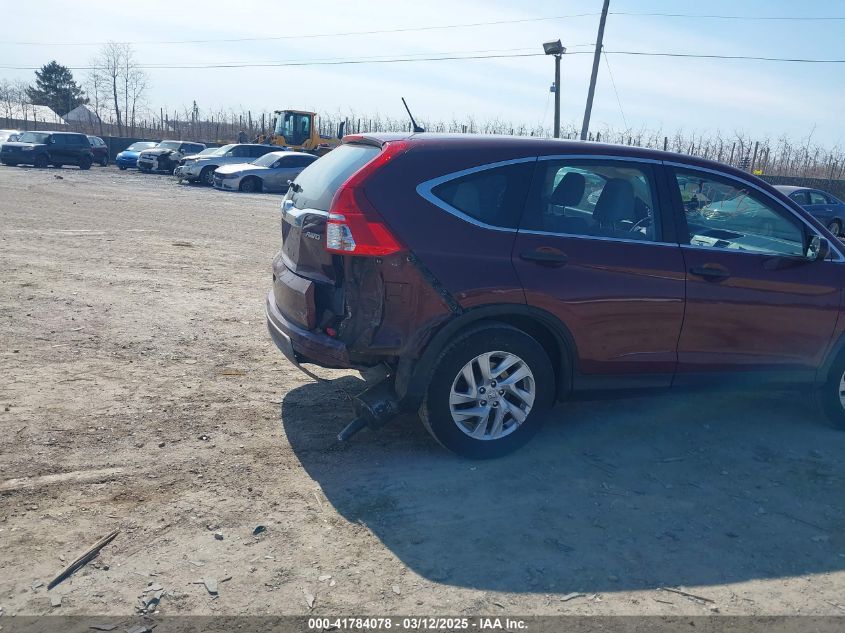 2015 Honda Cr-V Lx VIN: 5J6RM4H39FL092244 Lot: 41784078