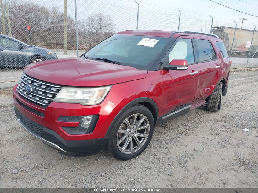 2016 FORD EXPLORER LIMITED - 1FM5K7F8XGGA57020