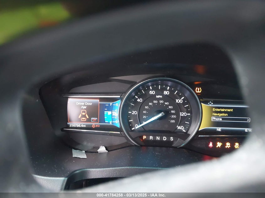 2016 FORD EXPLORER LIMITED - 1FM5K7F8XGGA57020