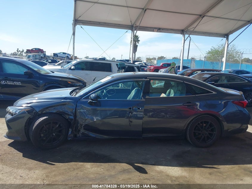 2019 TOYOTA AVALON HYBRID VIN: 4T1B21FB9KU004539