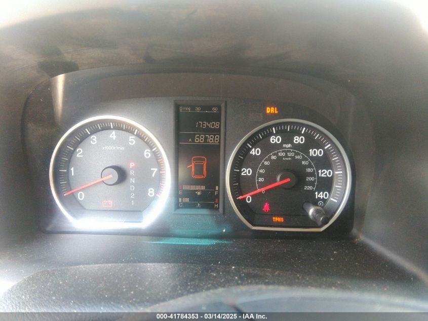 2008 Honda Cr-V Lx VIN: JHLRE483X8C015536 Lot: 41784353