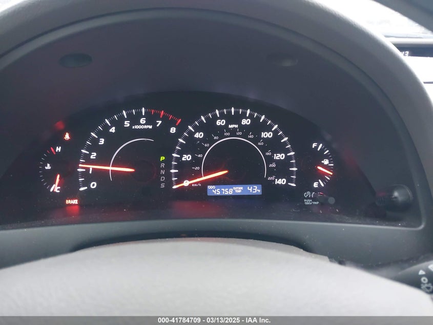 2010 TOYOTA CAMRY VIN: JTNBF3EK6A3003225