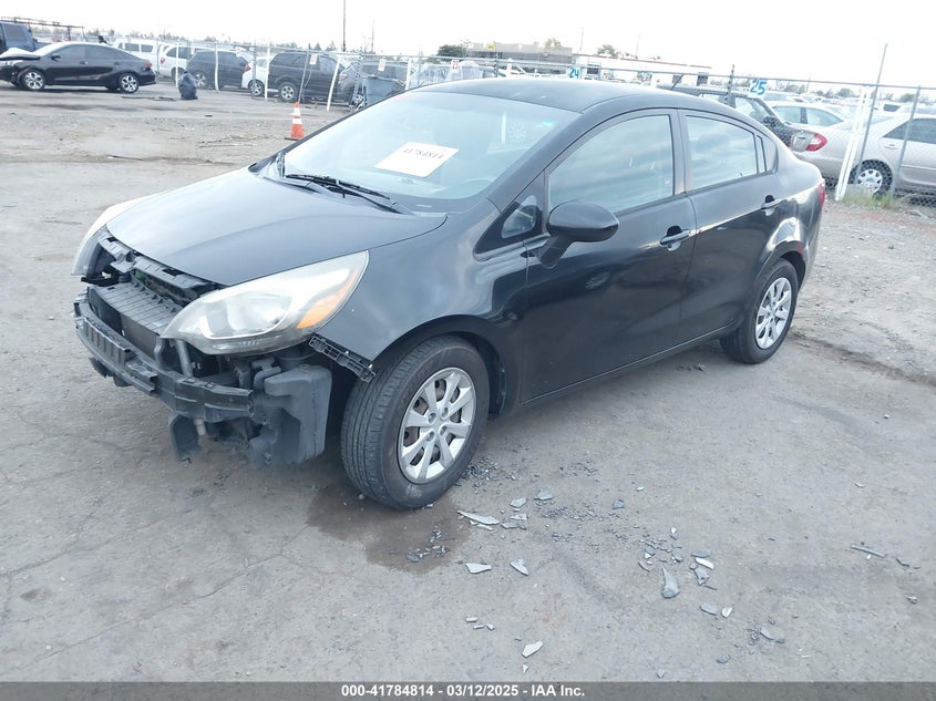 2014 KIA RIO VIN: KNADM4A37E6373124