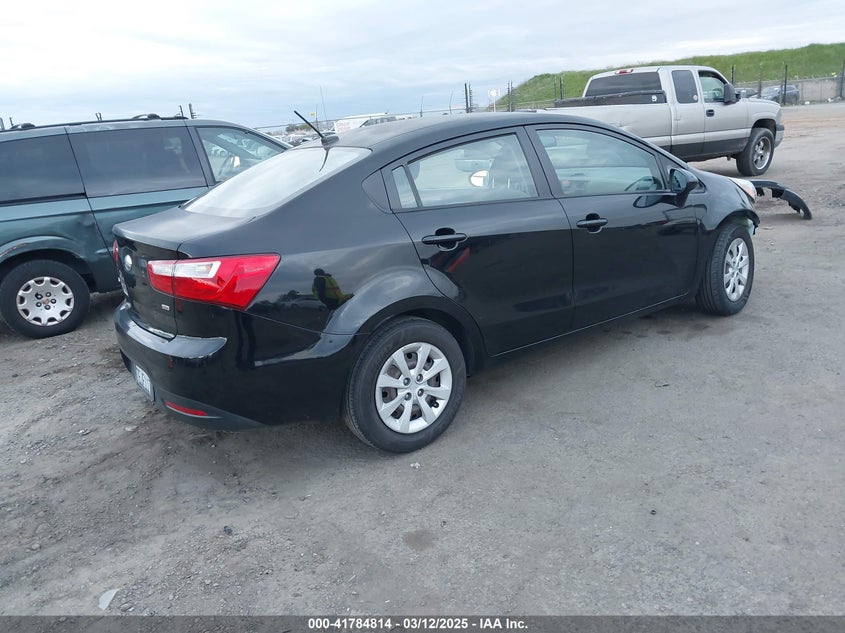 2014 KIA RIO VIN: KNADM4A37E6373124