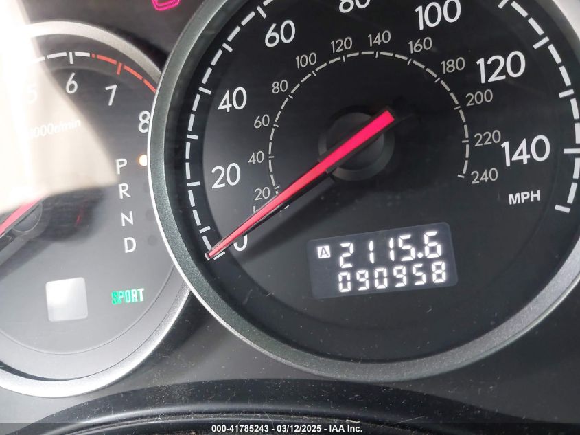 2007 Subaru Outback 2.5I/2.5I Basic/2.5I L.l. Bean Edition VIN: 4S4BP61C977344424 Lot: 41785243