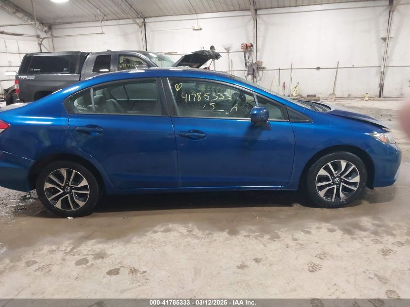 2015 Honda Civic Ex VIN: 19XFB2F83FE038058 Lot: 41785333