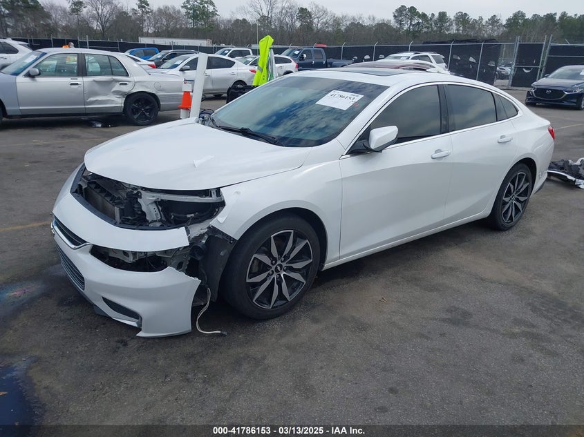 2016 CHEVROLET MALIBU 1LT - 1G1ZE5ST0GF217948