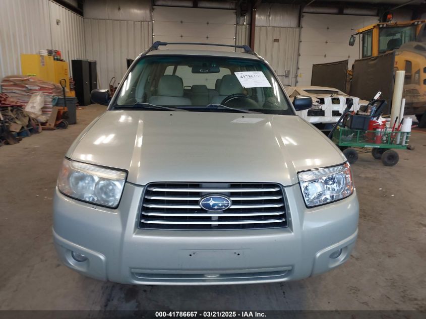2006 Subaru Forester 2.5X VIN: JF1SG63686H752925 Lot: 41786667