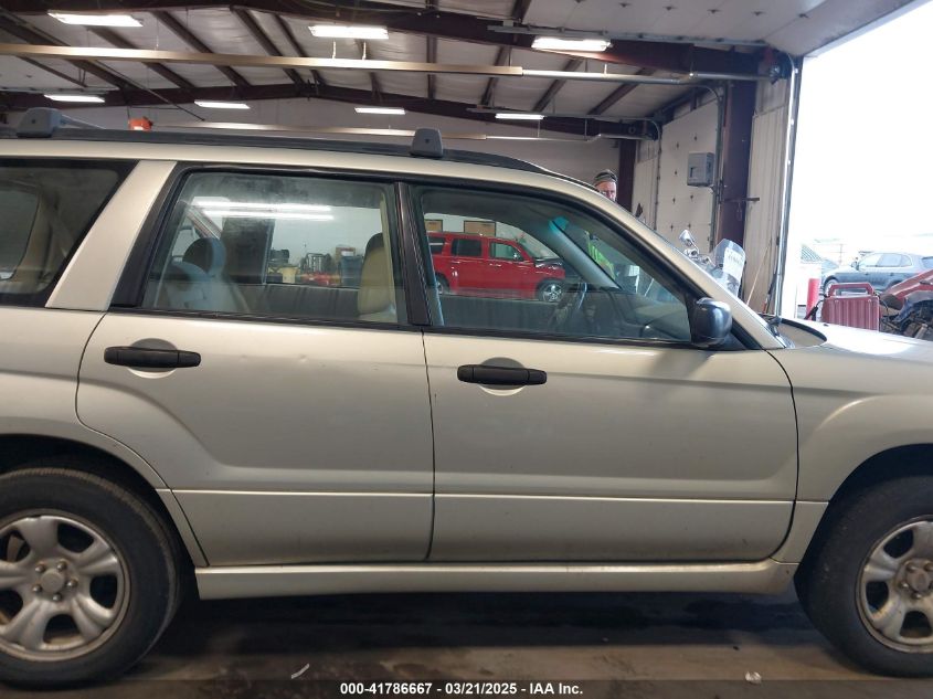 2006 Subaru Forester 2.5X VIN: JF1SG63686H752925 Lot: 41786667