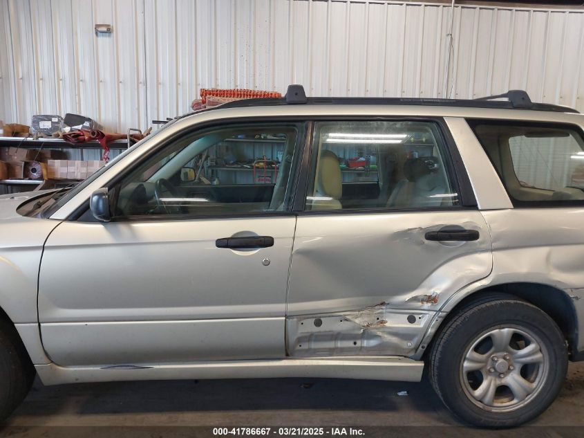 2006 Subaru Forester 2.5X VIN: JF1SG63686H752925 Lot: 41786667