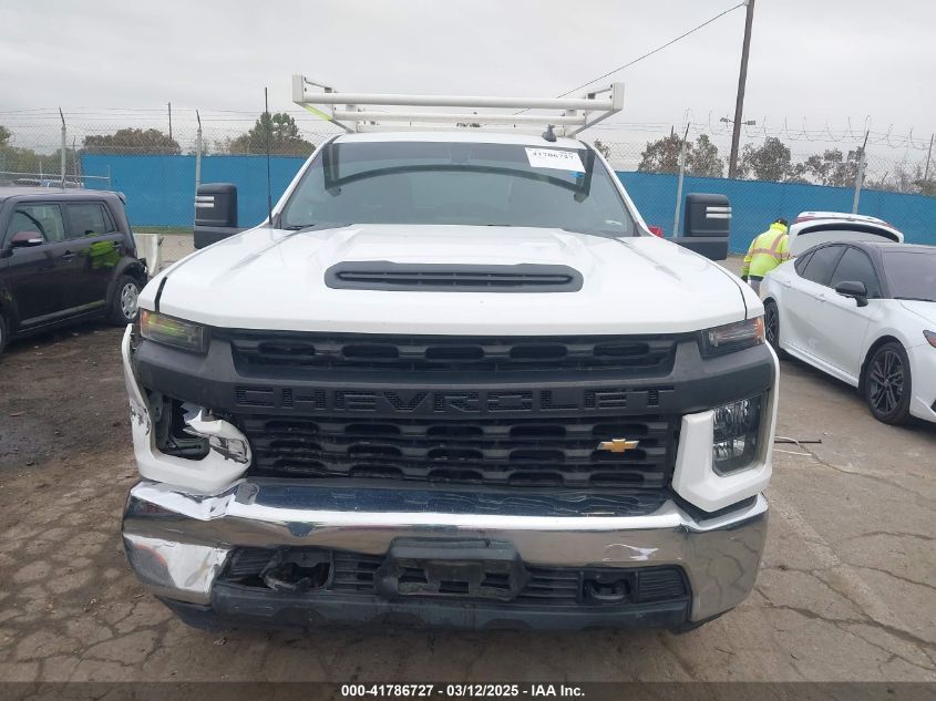 2021 Chevrolet Silverado 2Wd Double Cab Long Bed Wt/2Wd Double Cab Standard Bed Wt VIN: 1GB5WLE72MF18988 Lot: 41786727