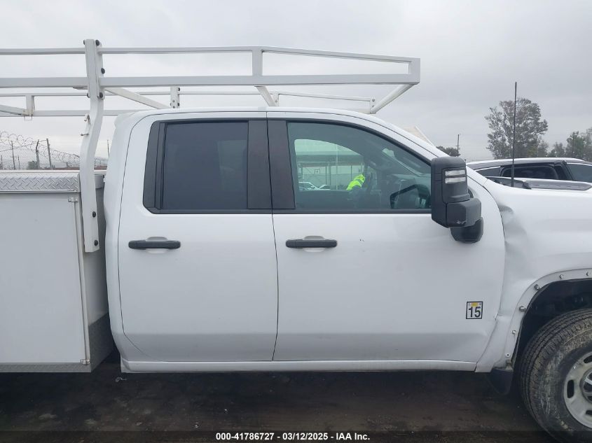 2021 Chevrolet Silverado 2Wd Double Cab Long Bed Wt/2Wd Double Cab Standard Bed Wt VIN: 1GB5WLE72MF18988 Lot: 41786727