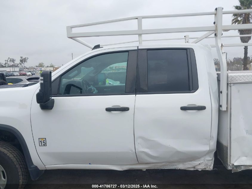 2021 Chevrolet Silverado 2Wd Double Cab Long Bed Wt/2Wd Double Cab Standard Bed Wt VIN: 1GB5WLE72MF18988 Lot: 41786727