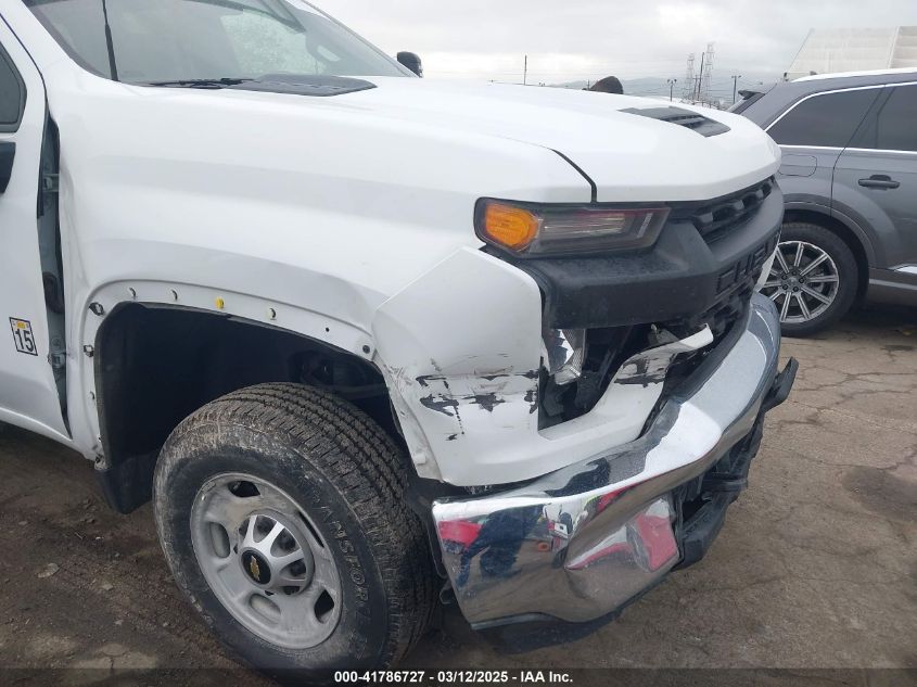 2021 Chevrolet Silverado 2Wd Double Cab Long Bed Wt/2Wd Double Cab Standard Bed Wt VIN: 1GB5WLE72MF18988 Lot: 41786727