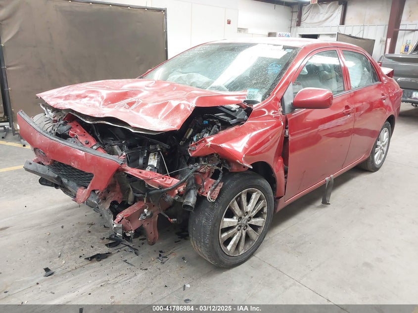 2010 TOYOTA COROLLA VIN: 1NXBU4EE7AZ254321