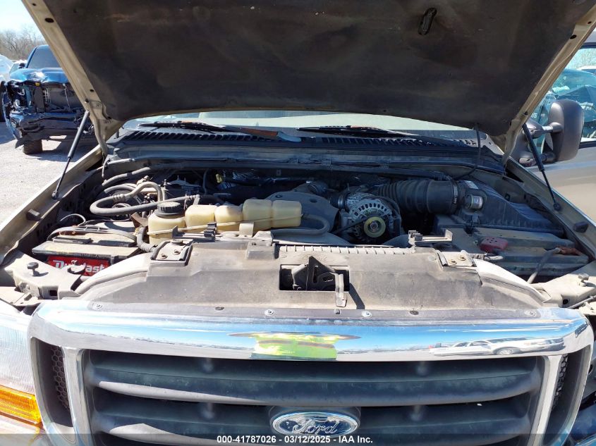 2000 Ford Super Duty F-250 Lariat/Xl/Xlt VIN: 1FTNW20F4YEE30441 Lot: 41787026