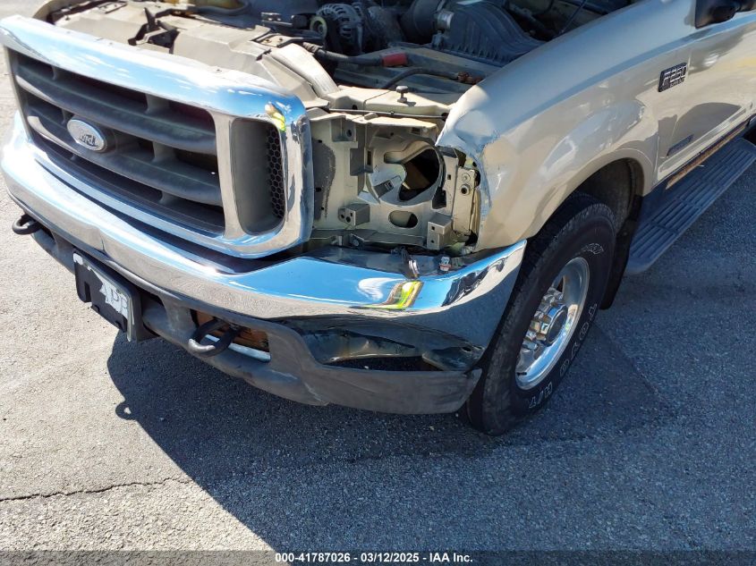 2000 Ford Super Duty F-250 Lariat/Xl/Xlt VIN: 1FTNW20F4YEE30441 Lot: 41787026