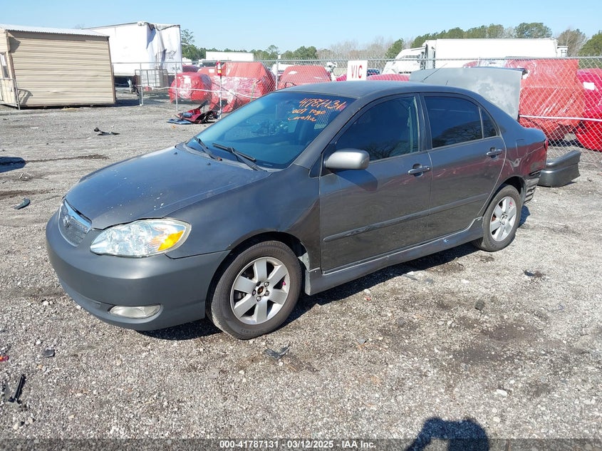 2007 TOYOTA COROLLA VIN: 2T1BR32E97C745693