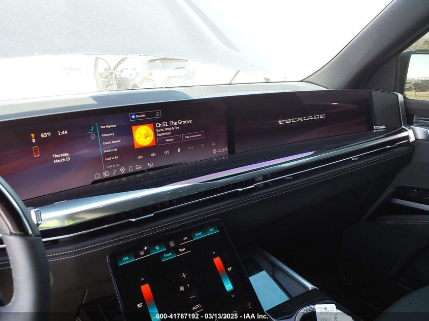 2025 CADILLAC ESCALADE VIN: 1GYS9NRL7SR164542