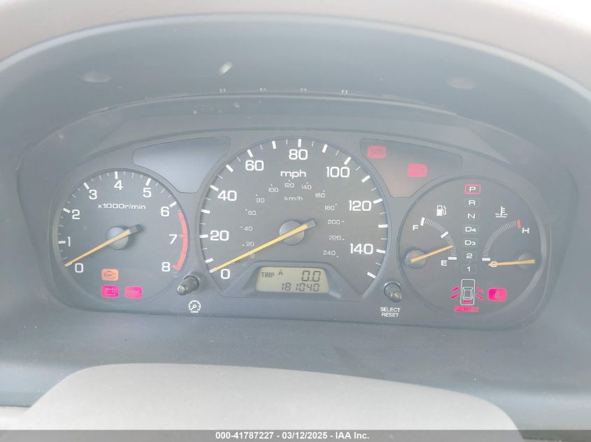 2000 Honda Accord 3.0 Ex VIN: 1HGCG1655YA093123 Lot: 41787227