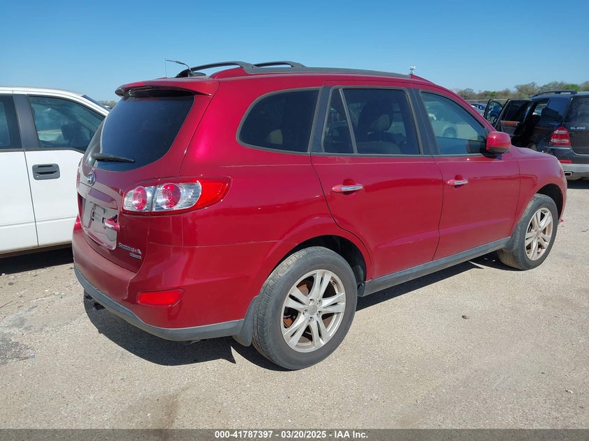 2011 HYUNDAI SANTA FE auction photo 4
