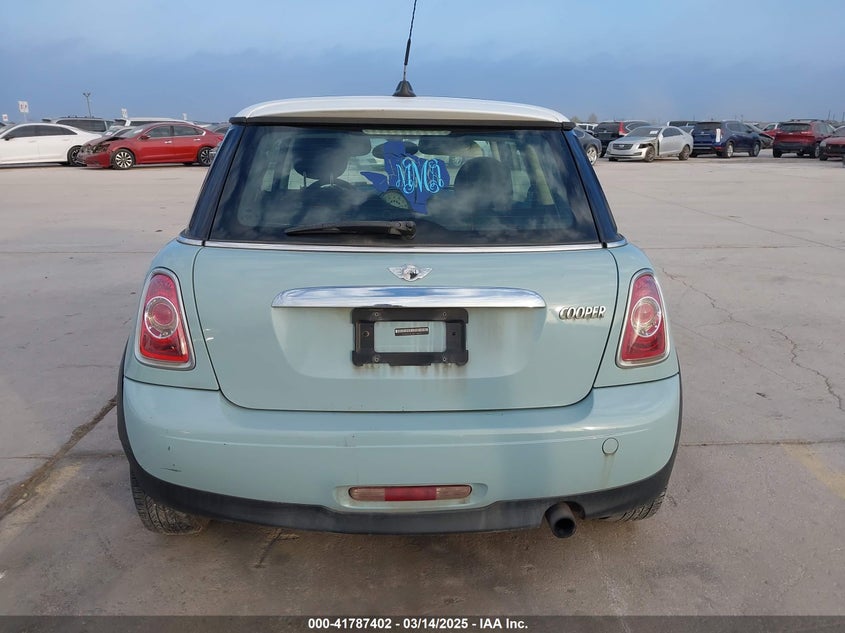 2013 MINI HARDTOP COOPER - WMWSU3C58DT683217