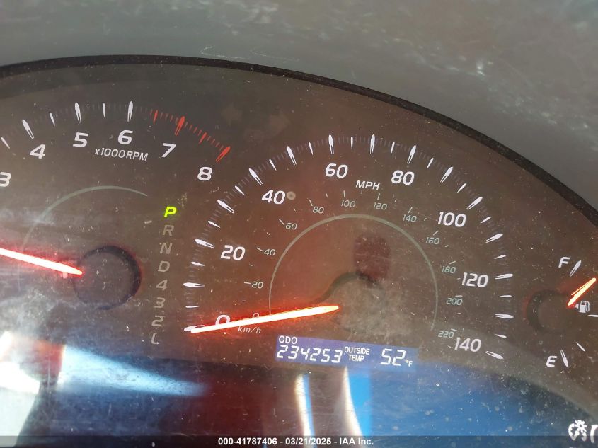 2007 Toyota Camry Ce VIN: JTNBE46K873055729 Lot: 41787406