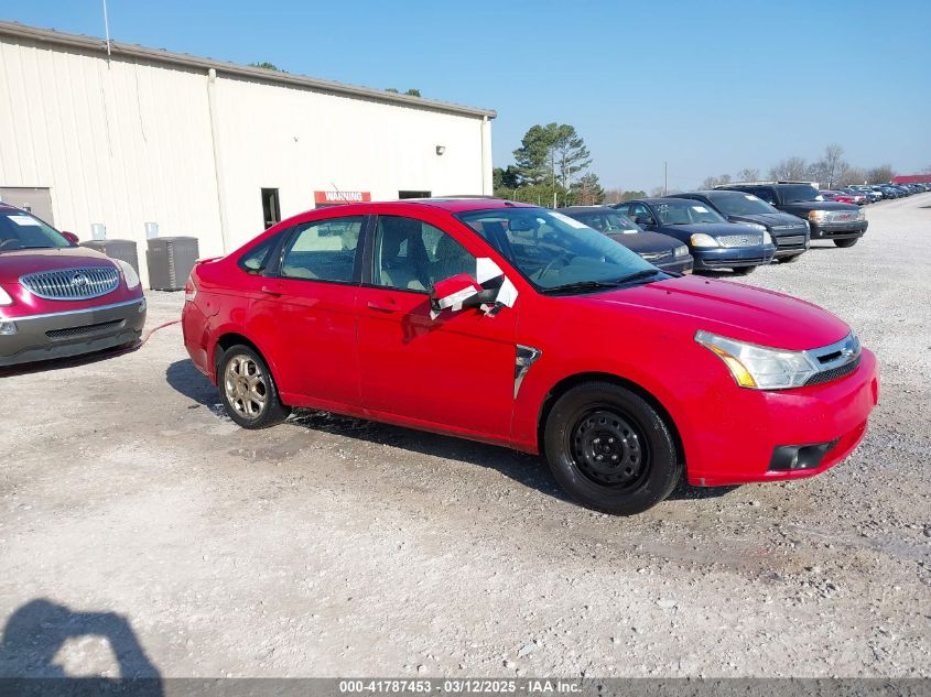 2008 Ford Focus Se/Ses VIN: 1FAHP35N98W278530 Lot: 41787453