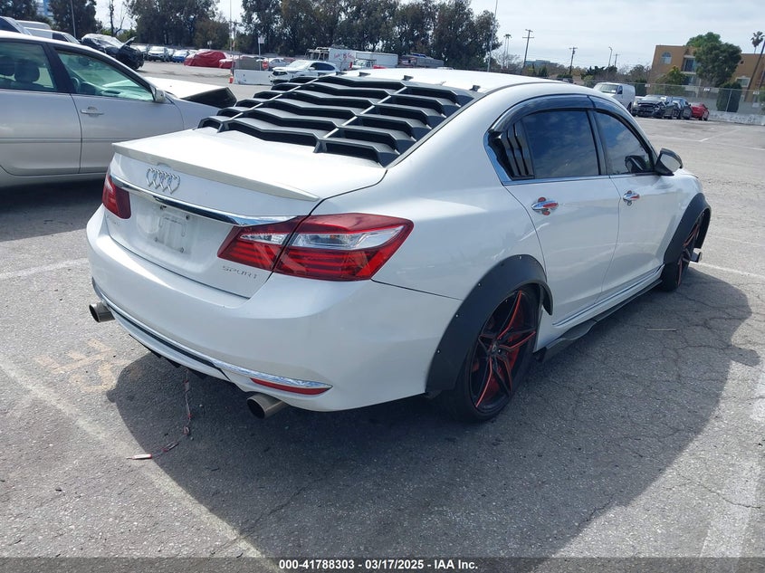 2016 HONDA ACCORD VIN: 1HGCR2F58GA067551