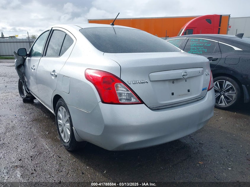 2012 NISSAN VERSA VIN: 3N1CN7AP8CL884847