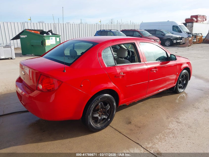 2008 CHEVROLET COBALT VIN: 1G1AL58F787146487