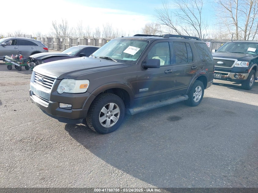 2008 FORD EXPLORER VIN: 1FMEU73E48UA77139