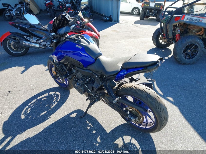 2022 YAMAHA MT07(VIN: JYARM32E9NA005653